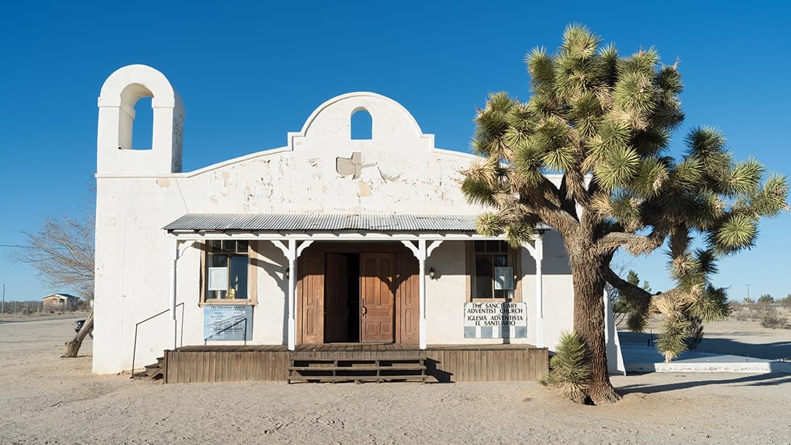 “Kill Bill” Church, Mojave Desert, CA